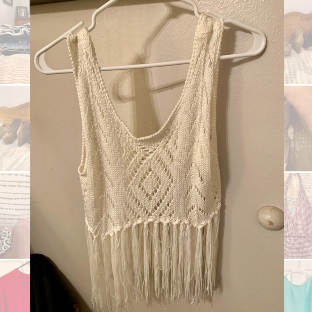 Fringe Crop Top